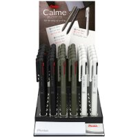 Pentel Stylo à bille rétractable Calme...