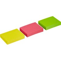 POST-IT Neon Notes 38x51mm 6812 3 couleurs ass. 100 flls.