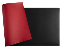 EXACOMPTA Schreibunterlage, 350 x 600 mm, schwarz rot