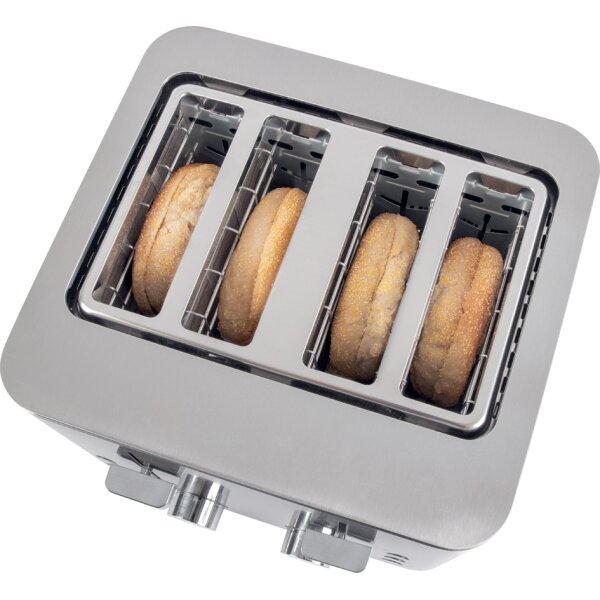 PROFI COOK Grille-pain 4 tranches PC-TA 1252, acier inox