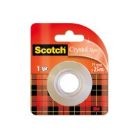 SCOTCH Rolle Crystal 600 19mmx25m 6-1925R transparent