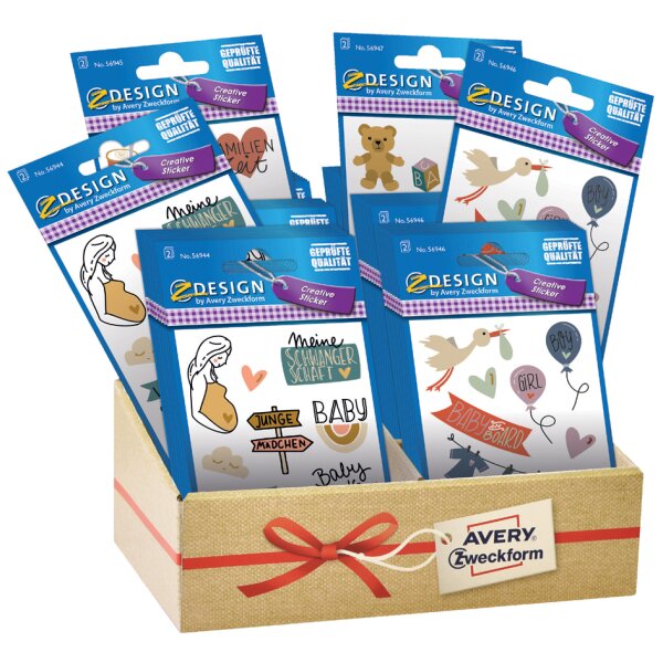 AVERY Zweckform ZDesign CREATIVE Baby, assortiment