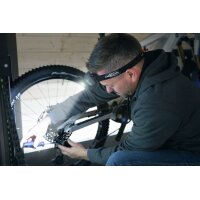 ANSMANN Lampe frontale LED à capteur HD450FRS, 450 lumen