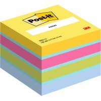 Post-it Bloc-note cube notes mini, 51 x 51 mm, multicolore