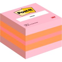 Post-it Bloc-note cube notes mini, 51 x 51 mm, multicolore