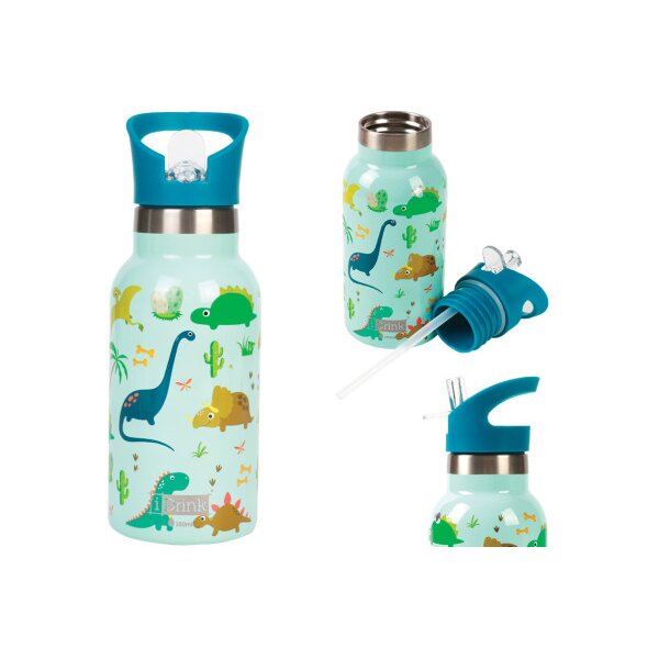 I-DRINK KIDS Bouteille deau 350ml ID0503 Dino