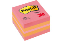 POST-IT Würfel Mini Pink 51x51mm 2051-P 3-farbig...