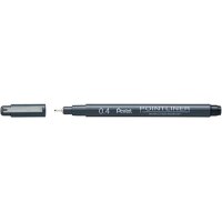 PENTEL Fineliner Pigment 0.4 mm S20P-4A POINTLINER, schwarz