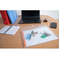 EXACOMPTA Dokumententasche A4 56421E PP, transparent