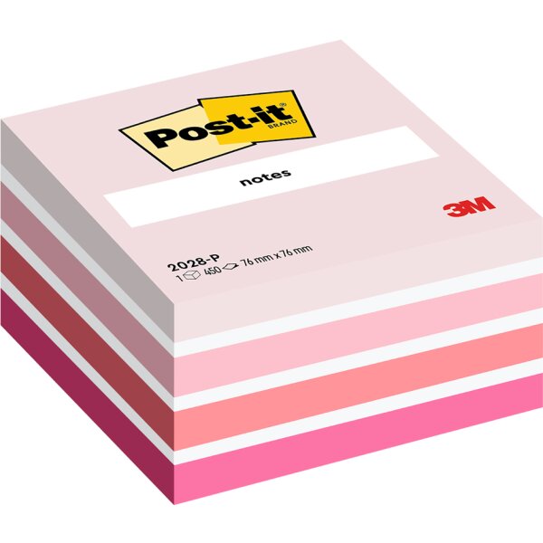 Post-it Haftnotiz-Würfel notes, 76 x 76 mm, grün