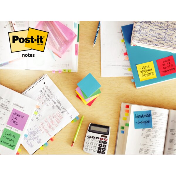 Post-it Haftnotiz-Würfel notes, 76 x 76 mm, grün
