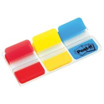 POST-IT Index Strong 25,4x38mm 686-RYB 3-farbig 3x22 Tabs