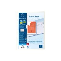 EXACOMPTA Livre présentation KC A4 58309E blanc 30...