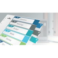 DURABLE Register PP A4+ 679527 mehrfarbig 1-10