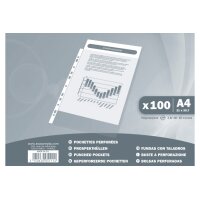 EXACOMPTA Poches présent, grainé A4 5111E...