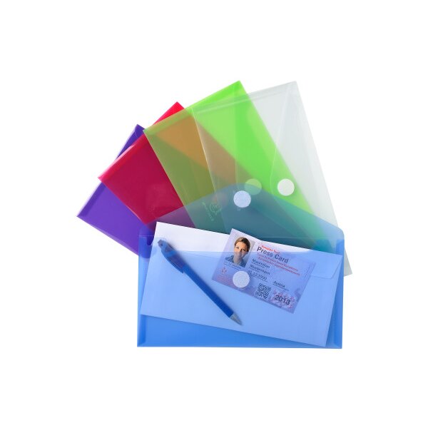 EXACOMPTA Dokumententasche 250x300mm 56510E PP, sortiert