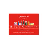 CARAN DACHE Bloc de cartes postales A6 454.112 12...