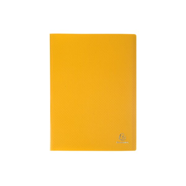 EXACOMPTA Livre présentation A4 8549E jaune 40 pochettes