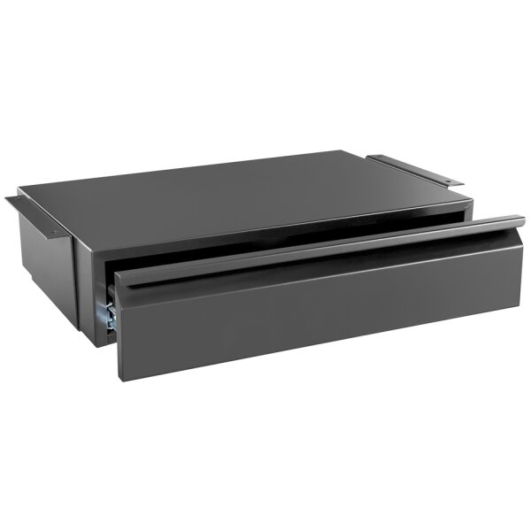 DIGITUS Tiroir de bureau, noir-mat