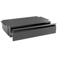 DIGITUS Tiroir de bureau, noir-mat