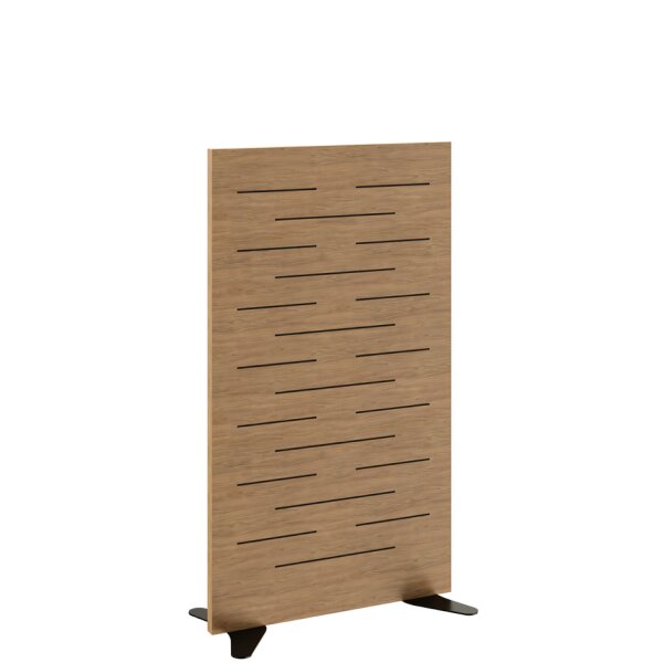 PAPERFLOW Pieds pour cloison acoustique en bois, set de 2