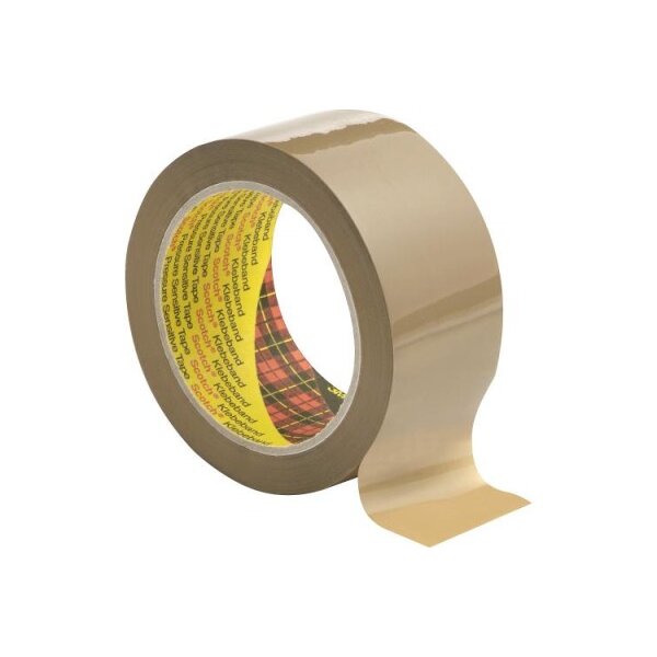 SCOTCH Ruban demballage 25mmx66m 3707/25B brun