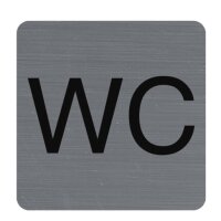 EXACOMPTA Plaque de signalisation WC