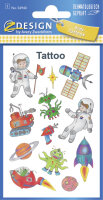 AVERY Zweckform ZDesign KIDS Tattoos "Weltall"