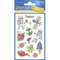 AVERY Zweckform ZDesign KIDS Tatouages Espace