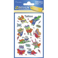 AVERY Zweckform ZDesign KIDS Tatouages Espace