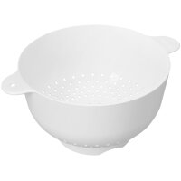 GastroMax Abtropf-Sieb Küchensieb, aus PP, weiss