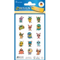AVERY Zweckform ZDesign Sticker de Pâques Glubschies