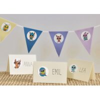 AVERY Zweckform ZDesign Sticker de Pâques Glubschies