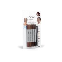 COPIC Marker Ciao 22075573 5+1 Set Hair Tones 2
