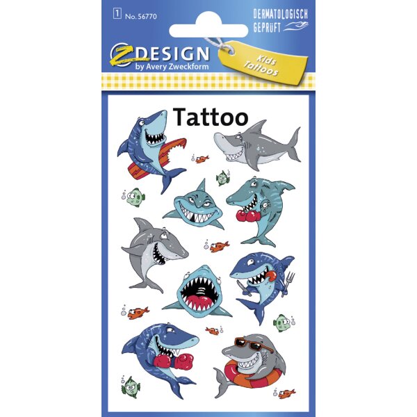 ZDesign KIDS Tatouages enfants tropiques