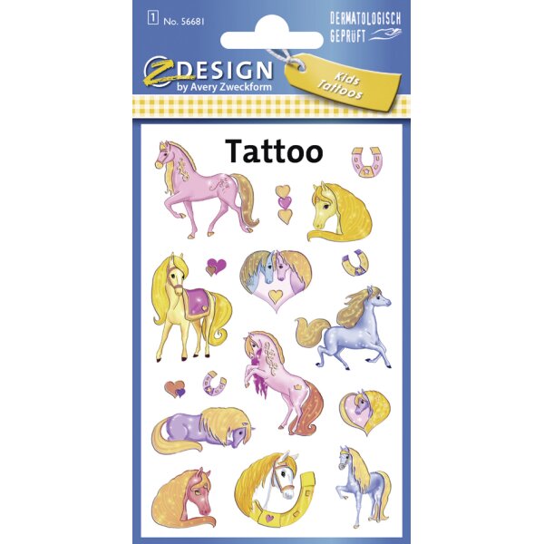 ZDesign KIDS Tatouages enfants tropiques