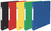 Oxford Sammelbox Top File+, 25 mm, DIN A4, farbig sortiert