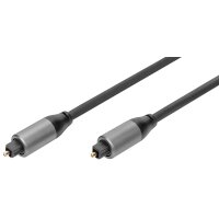 DIGITUS Câble de raccordement Toslink, fiche...