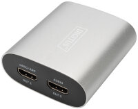 DIGITUS Convertisseur/répartiteur eARC HDMI, argent