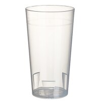 STARPAK Kunststoff-Trinkbecher PP, 0,4 l, transluzent, 10er