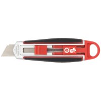 WEDO Safety-Cutter Long Blade, Klinge: 18 mm, rot schwarz