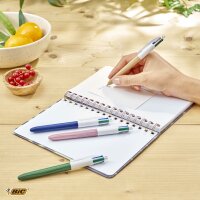 BIC Stylo à bille rétractable 4Colours Wood...