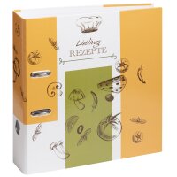 PAGNA Rezept-Ordner Lieblingsrezepte, DIN A4, 75 mm