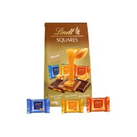 LINDT Squares Pralinés 461171 Assortiert 250g