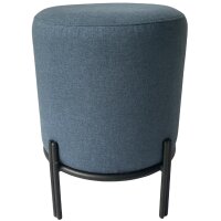 PAPERFLOW Tabouret NEST, rond, revêtement: bleu