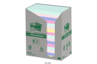 POST-IT Haftnotizen Recycling 127x76mm 655-1RPT 5-farbig,...
