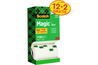 SCOTCH Magic Tape 810 EcoBox 19mmx33m 81933R14RTR transparent, 14 Rollen