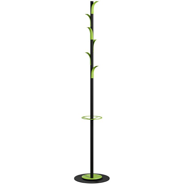 PAPERFLOW Portemanteau PALM SPRINGS, 6 crochets, vert