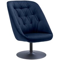 PAPERFLOW Fauteuil tournant SCOOP, bleu