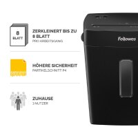 Fellowes Destructeur de documents Powershred P-42C, noir